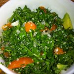 Rawkin' Tabouleh Salad With Avocado